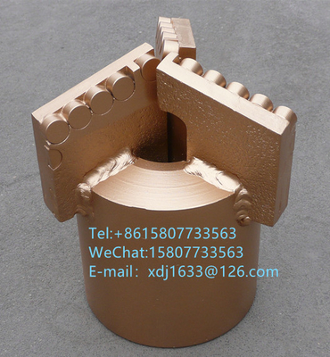 Coal Mining PDC Drag Bit with 75mm 94mm 101mm diameter ISO Certificate