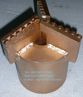 Coal Mining PDC Drag Bit with 75mm 94mm 101mm diameter ISO Certificate