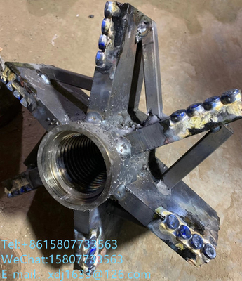 Coal Mining PDC Drag Bit with 75mm 94mm 101mm diameter ISO Certificate