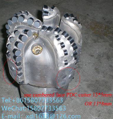 Dia 89mm 444.5mm PDC Oil Drill Bit , Oilfield Drill Bit For Deep Hole Drilling