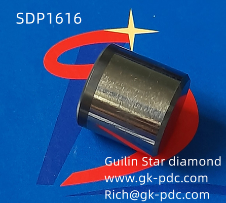19.05mm Diameter Polycrystalline Diamond Cutters , PDC Inserts For Oil Gas Drilling