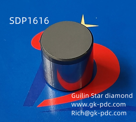 19.05mm Diameter Polycrystalline Diamond Cutters , PDC Inserts For Oil Gas Drilling