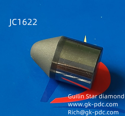 JC1625 PDC Inserts , PDC Picks For Rotary Drilling Rig Pile Foundation Engineering