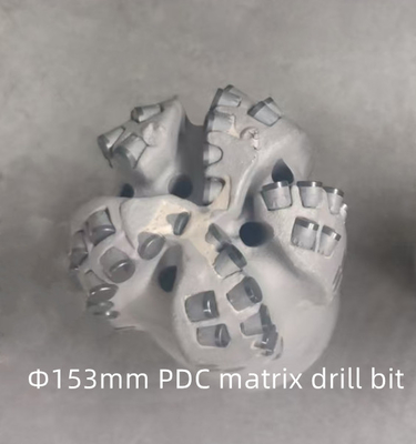 153mm PDC Rock Drill Bit , Polycrystalline Diamond Compact Bits ISO Certificate
