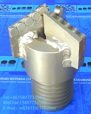 geological drilling PDC Drag Bit 96mm Diameter OEM ODM