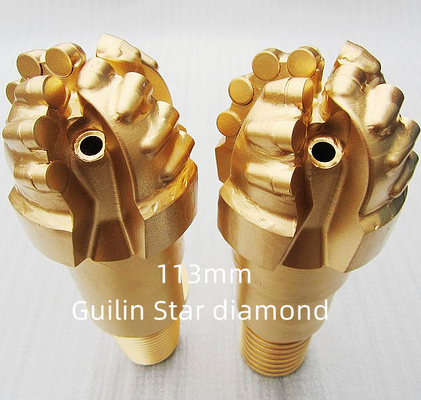 Coal Mine Use PDC Bit For Well Drilling , 96mm polycrystalline diamond compact bits