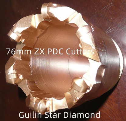 76mm PDC Core Drill Bits ISO9001 Certificate For Geological Exploration