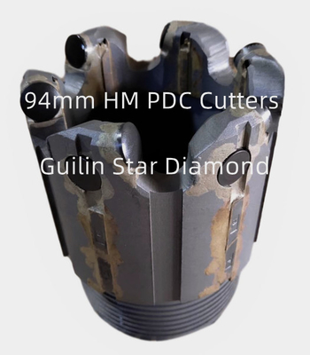 OEM PDC Core Drill Bits 96mm Diameter for resource exploration