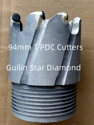 OEM PDC Core Drill Bits 96mm Diameter for resource exploration