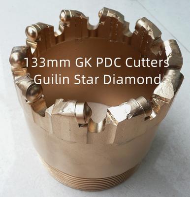 Durable PDC Core Drill Bits 133mm Diameter for Surface Water Well Drilling