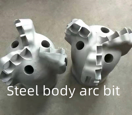Arc Angle Concave Drill Bit 113mm Diameter For Coal Mine And Drill Hole